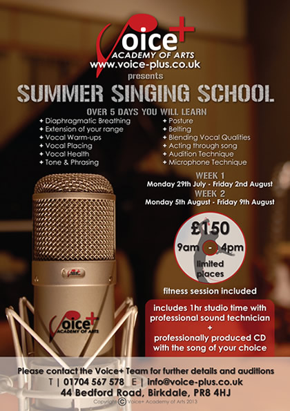 Summer Singing School in Southport